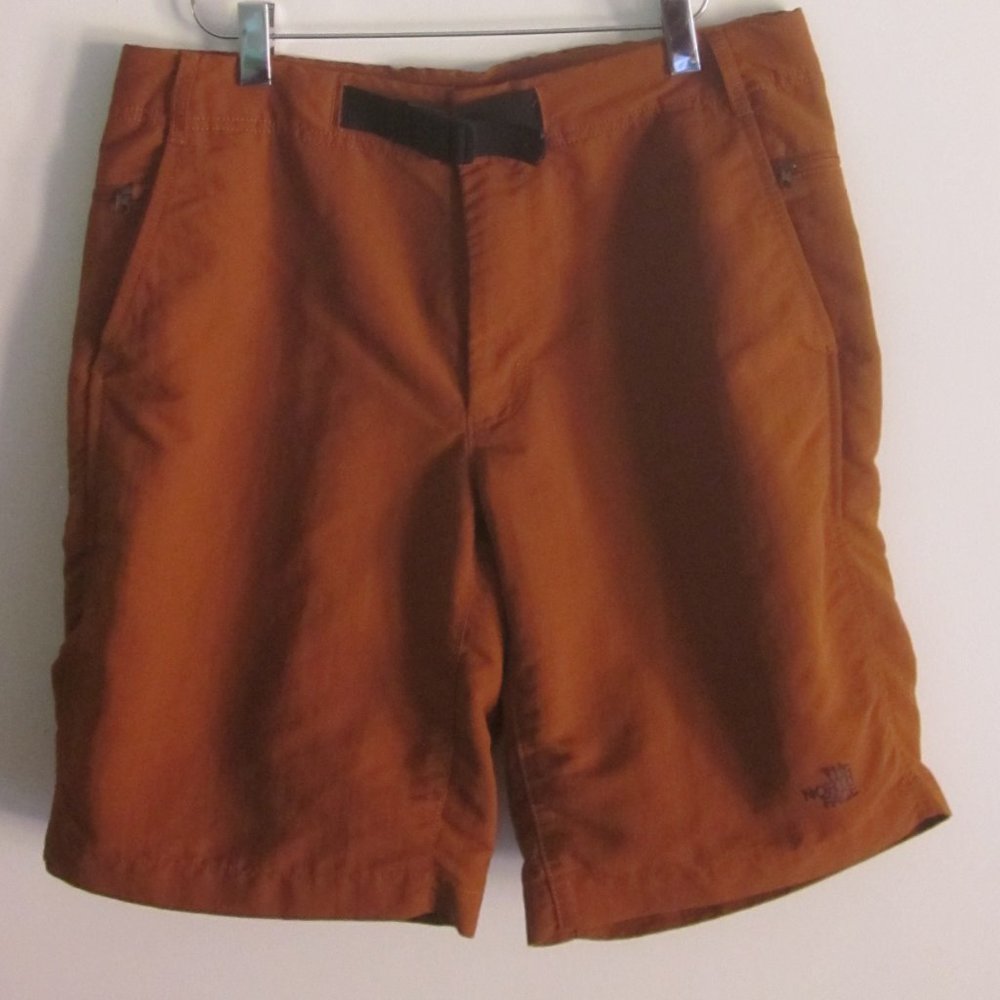 The North Face Mens Shorts 32 Burnt Orange